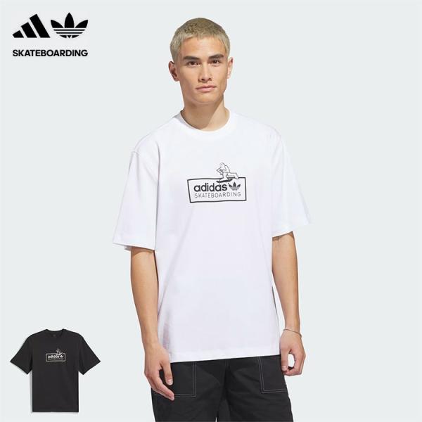 adidas Skateboarding アディダス スケートボーディング スケートボーディング x マーク・ゴンザレス ロゴ Tシャツ tシャツ メンズ コラボ オリジナルス 半袖