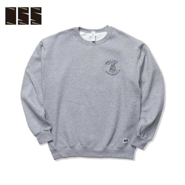 055 (LINKAGE) OPIE ORTIZ TATTOO D.G.W.D 13 CREW NECK SWEATSHIRT クルーネック トレーナー スウェット メンズ ストリート ブランド ロゴ おしゃれ 裏起毛