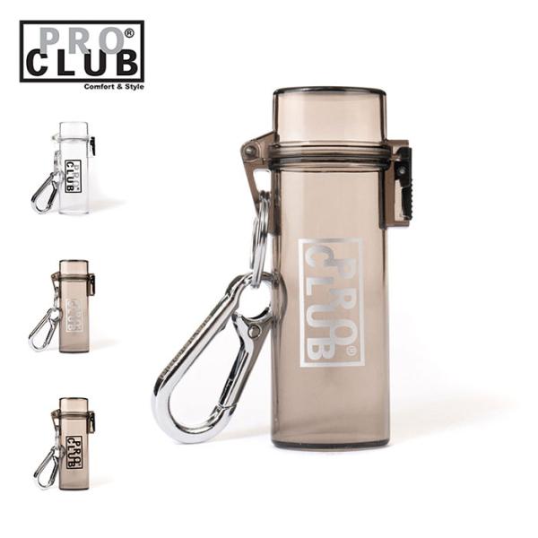 プロクラブ bic ライターケース キーホルダー カラビナ 防水 おしゃれ PRO CLUB Lighter Case Keychain