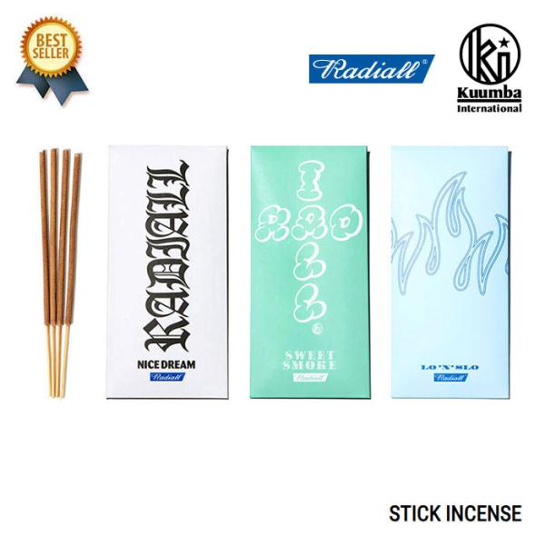 RADIALL X KUUMBA - STICK INCENSE MINI ラディアル クンバ お香 スティック インセンス アロマ 芳香剤 部屋 おしゃれ プレゼント