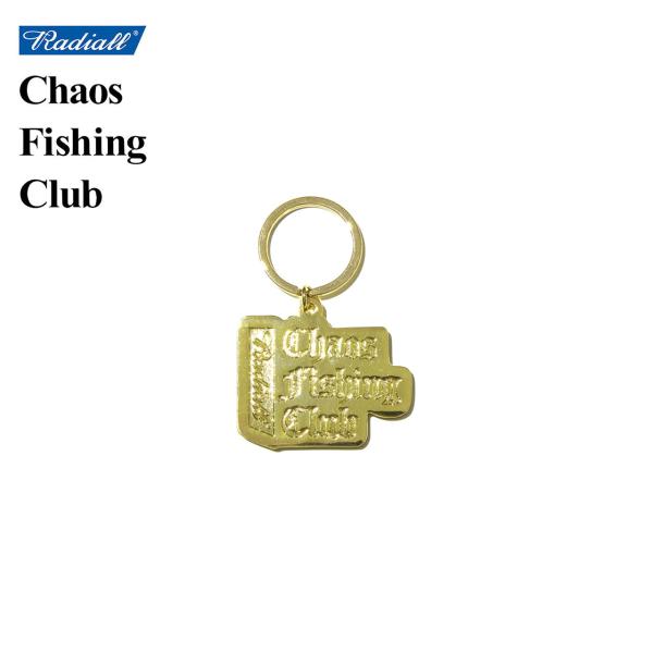 RADIALL (ラディアル) Chrome Letters BRASS KEY HOLDER おしゃれ キーホルダー 車 家 バッグ 鍵 CHAOS FISHING CLUB カオスフィッシングクラブ
