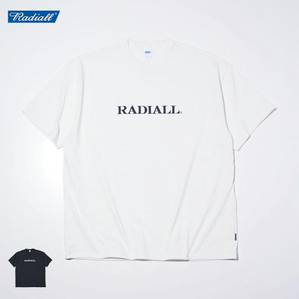 RADIALL ラディアル Ease CREW NECK T-SHIRT S/S tシャツ メンズ 半袖 ポリエステル 速乾 ドライ スポーツ 黒 白 おしゃれ さらさら しわになりにくい 夏 DRY