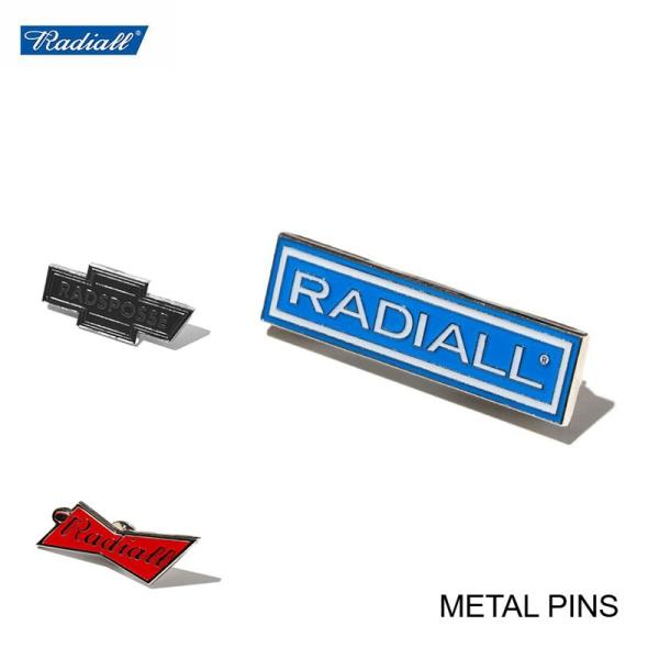 RADIALL ラディアル METAL PINS ピンズ アメカジ ピンバッジ ジャケット ブランド おしゃれ アメリカン グッズ メンズ ピンバッチ バッチ
