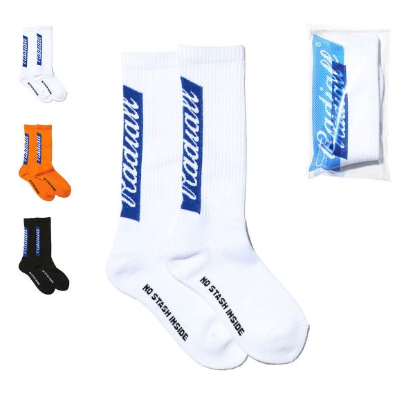 RADIALL ラディアル ソックス 靴下 厚手 日本製 スケーター スケボー Flags 1PAC SOX LONG
