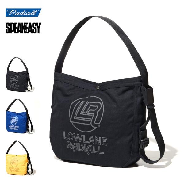 RADIALL (ラディアル) Mess NEWSPAPER BAG ニュースペーパーバッグ メンズ メッセンジャー ショルダー ブランド 帆布 キャンバス 斜めがけ