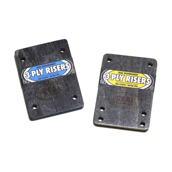 リアル スケートボード ライザーパッド REAL 3-PLY RISERS 1/8