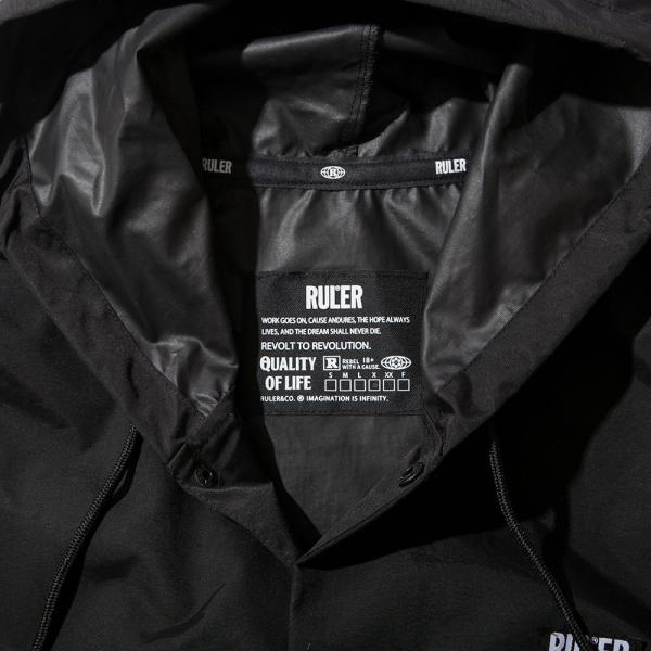 Ruler ルーラー コーチジャケット メンズ ブランド 大きいサイズ ジャケット Icon Hooded Coach お取り寄せ商品 ご注文後5 10日でお届け Buyee Buyee 日本の通販商品 オークションの代理入札 代理購入