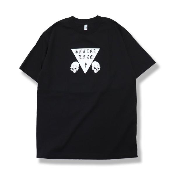 SKATER MADE スケーターメイド スケートボード Tシャツ OG STAMP Logo 15 Years Black T-Shirt