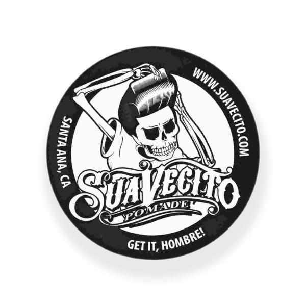 スアベシート ロゴ ステッカー SUAVECITO POMADE B & W Top Logo Sticker メール便 送料220円