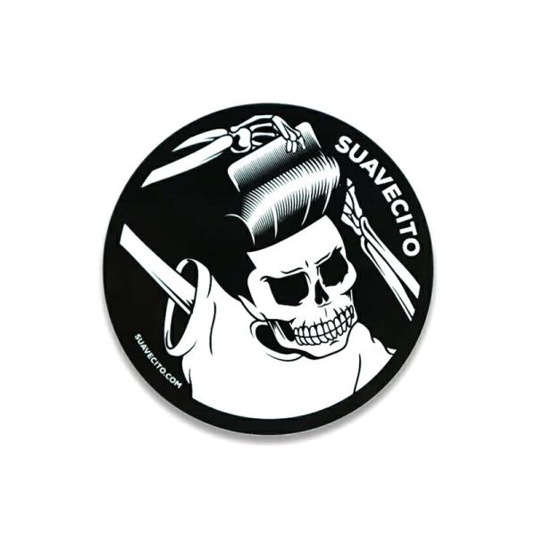 スアベシート ポマード ステッカー シール ロゴ SUAVECITO POMADE B/W Logo 7.5cm