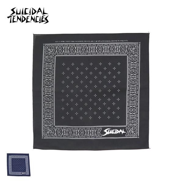 Suicidal Tendencies スイサイダル・テンデンシーズ ST OG Bandana スイサイダルテンデンシーズ スーサイダルテンデンシーズ made in usa バンダナ クロス柄