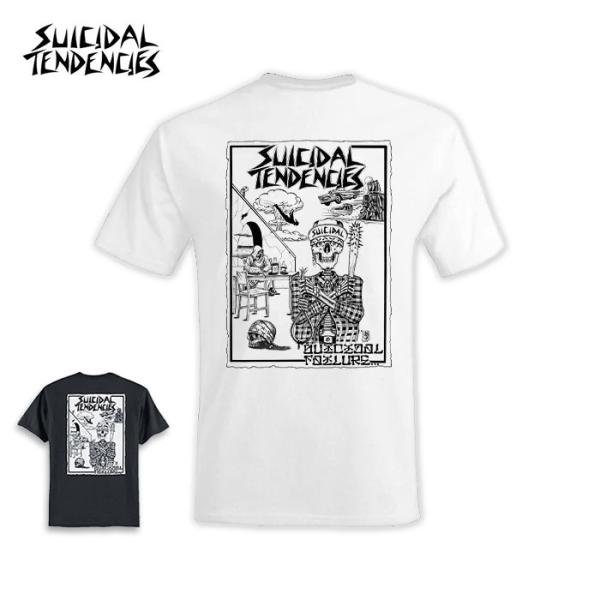 Suicidal Tendencies スイサイダル・テンデンシーズ TSJB Suicidal Failure T-shirt バンド Tシャツ メンズ メタル ハードコア パンク スケートボード