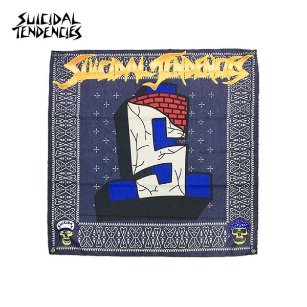 Suicidal Tendencies スイサイダル・テンデンシーズ Wall Banner Feel Like Shit バナー フラッグ 旗 ガレージ バンド メタル ハードコア パンク スケートボード