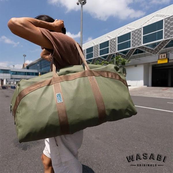 Wasabi originals ワサビオリジナル Athletic bag 42L ジムバッグ メンズ おしゃれ プール 通勤 ショルダー 出張 旅行 アウトドア ボストン スポーツ