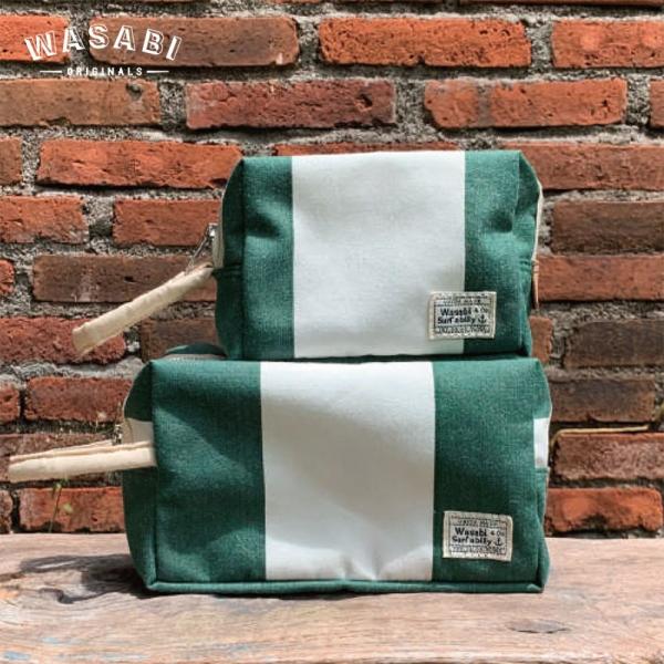 Wasabi originals ワサビオリジナル Jared Mell Bags in bag 2個セット バッグインバッグ ポーチ 小物入れ バッグ ミニ 取っ手付き マチあり ミニサイズ メンズ