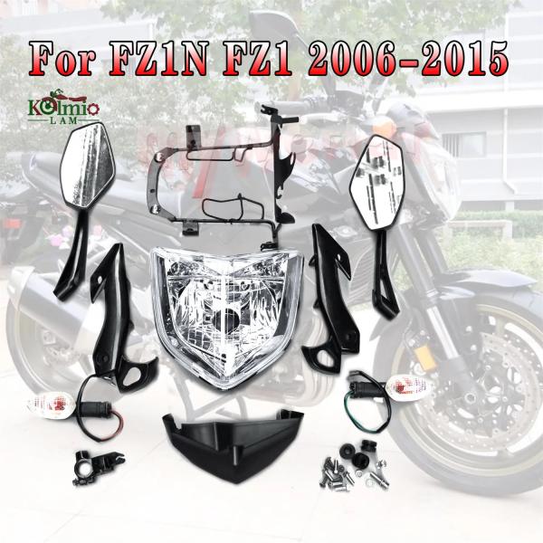 For YAMAHA 2006 - 2015 FZ1N FZ1 Motorcycle Headlig...