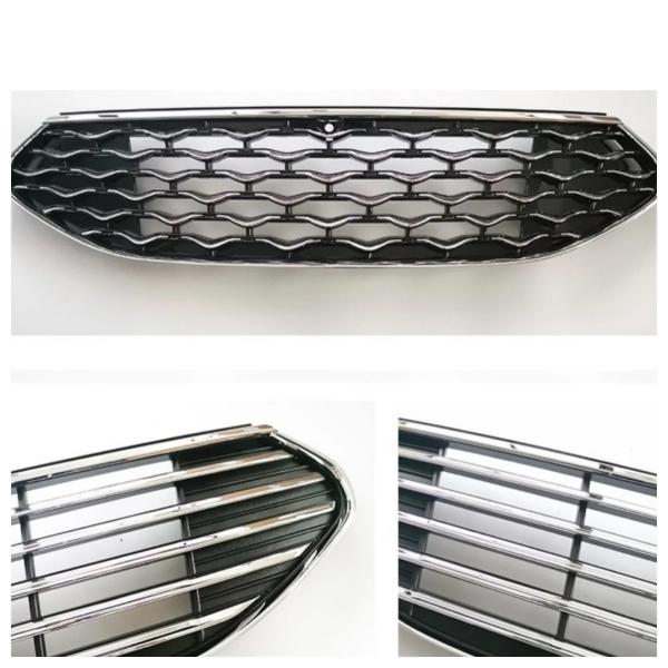 Radiator Grille Grid for Ford Taurus 2015-2019 Paint Black Net Full of Chrome Mask Car Accessories