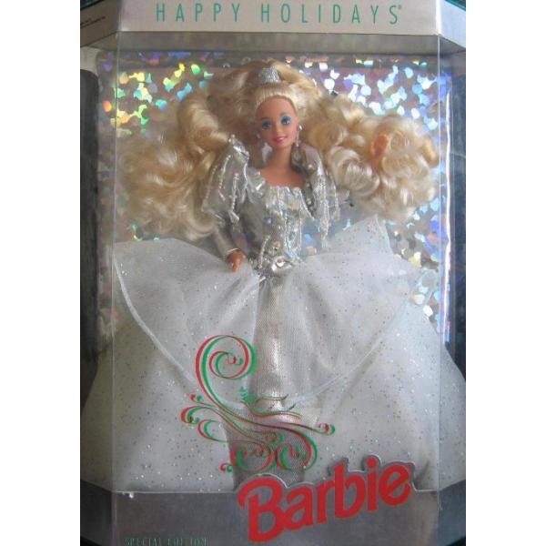happy holidays barbie 1992