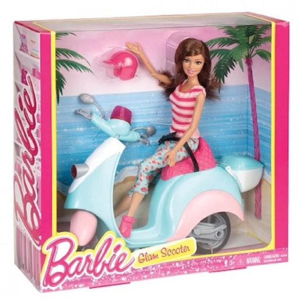 barbie glam scooter