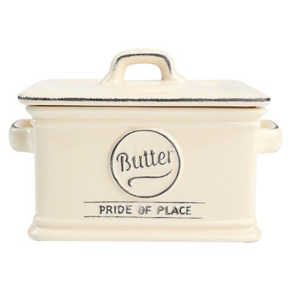 イギリスのブランドT&amp;Gはブリティッシュデザインにこだわったものづくりをしています。その「T＆G」社の人気シリーズから200gのバターが入る「バターケース」のご紹介です。まるでヴィンテージのホーローを思わせるノスタルジックな佇まいで...