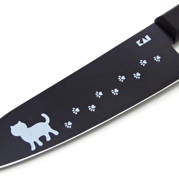包丁 三徳包丁 黒 ステンレス 猫イラスト ナイフ キッチン Nyammy 結婚祝い おしゃれ 猫グッズ 猫雑貨 猫 グッズ 雑貨 ねこ ネコ 猫柄 小物 Buyee Buyee 日本の通販商品 オークションの代理入札 代理購入