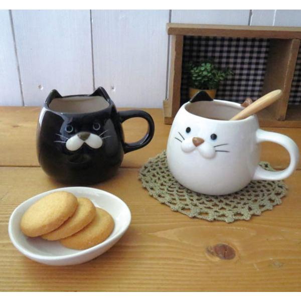 マグカップ 陶器 コーヒーカップ カップ 茶碗 コップ 食器 にゃんこ おしゃれ 猫グッズ 猫雑貨 猫 グッズ 雑貨 ねこ ネコ 猫柄 小物 Decole デコレ Buyee 日本代购平台 产品购物网站大全 Buyee一站式代购 Bot Online