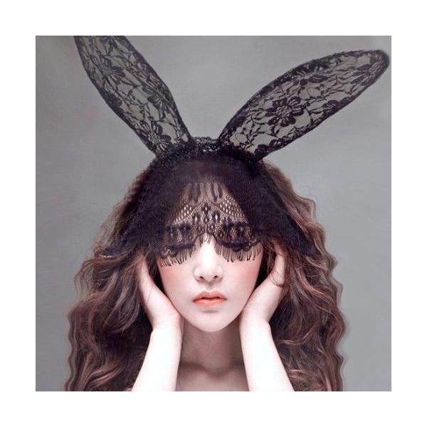 ハロウィン コスプレ セクシー仕様 レース目隠し付きウサ耳カチューシャ かわいい セクシー Buyee Buyee Japanese Proxy Service Buy From Japan Bot Online