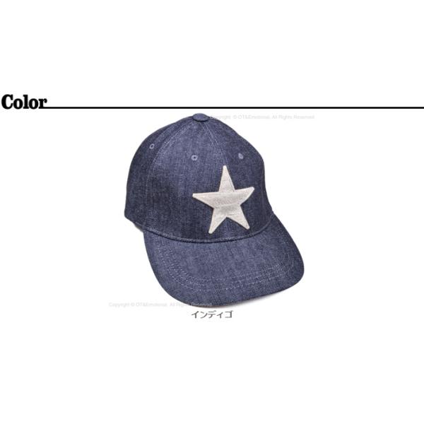 トイズマッコイ　コットンデニムキャップ“ONE STAR”TMA2114 TOYS McCOY トイズマッコイ コットンデニムキャップ COTTON