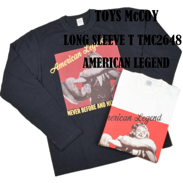 トイズマッコイ（TOYS McCOY）LONG SLEEVE TEE AMERICAN LEGEND TMC2648