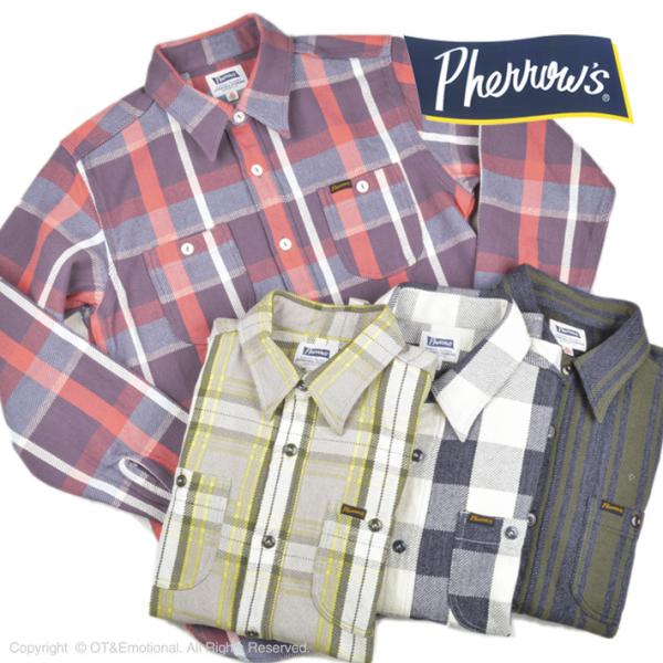 Pherrow's（フェローズ） ヘビーオンスネルシャツ 720WS