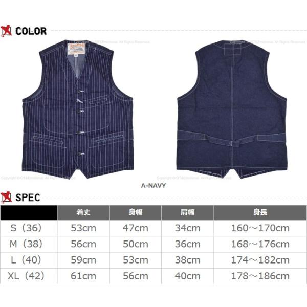 SUGAR CANE シュガーケーン（SUGAR CANE）ウォバッシュワークベスト