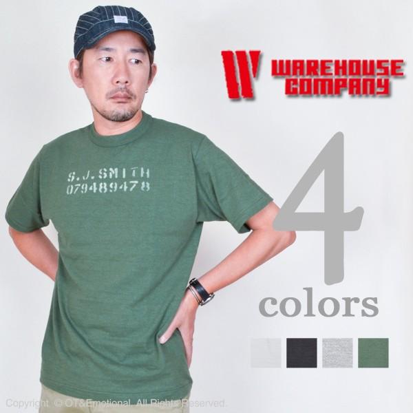 WAREHOUSE（ウエアハウス） Tシャツ 4601 S.J.SMITH : OT&Emotional