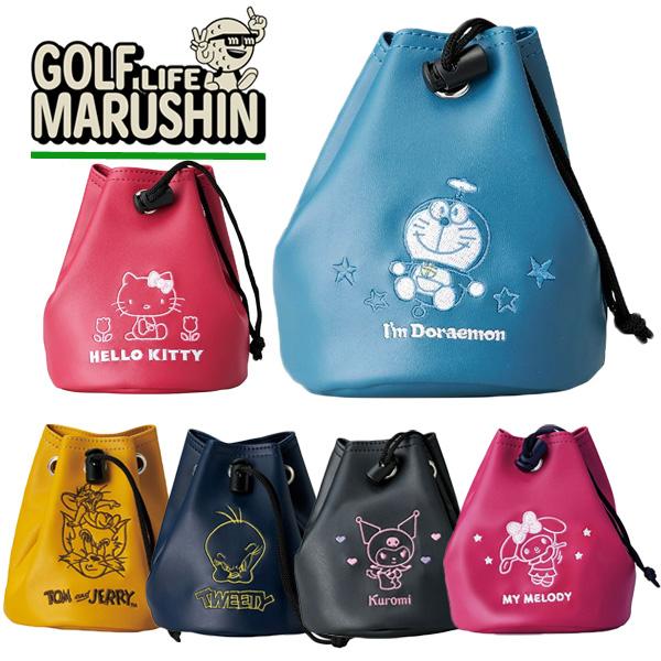 MARUSHIN 巾着ポーチ キャラクター ボールポーチ コンペ 景品 MARUSHIN 巾着ポーチ キャラクター ボールポーチ コンペ 景品