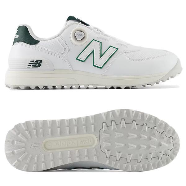 ニューバランス ゴルフスパイクレスシューズ 574 v4 SL BOA(R) 【U574B7A5】グリーン NEW BALANCE GOLF