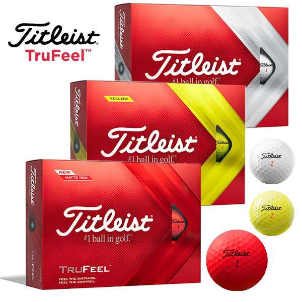 タイトリスト トゥルーフィール Titleist TruFeel ゴルフボール 1