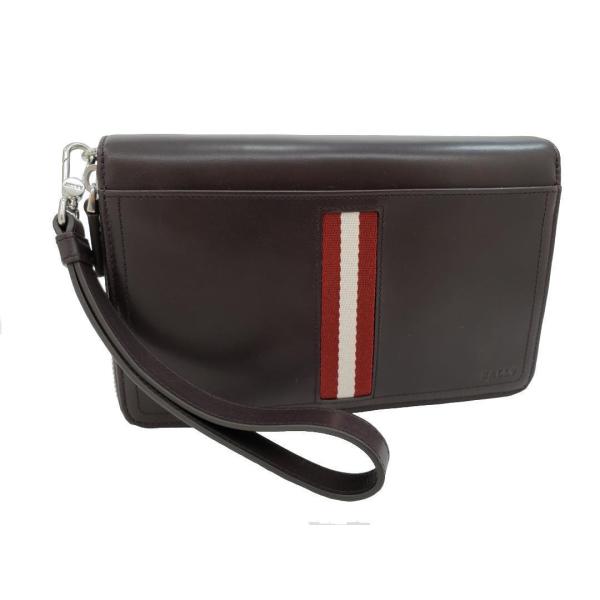 Bally 【新品未使用】 BALLY 【バリー】 TINGER レザー ダブルジップ 