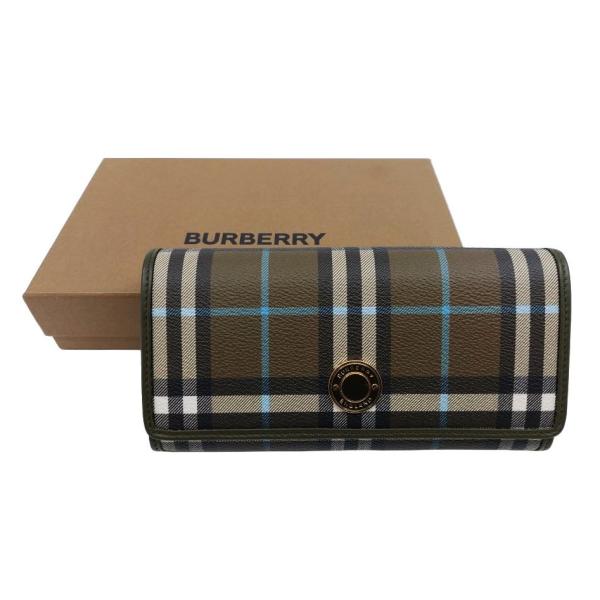 未使用品 BURBERRY 長財布 ヴィンテージ チェック 534 BURBERRY バーバリー 長財布 ヴィンテージチェック ブラウン系 メンズ