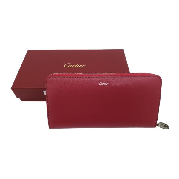 マスト ドゥ カルティエ ラウンドファスナー 長財布 L3001355  附属品 otakarado_cartier-3011