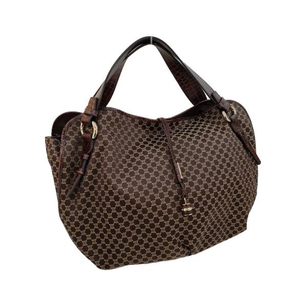 未使用品】 CELINE 【セリーヌ】 マカダム柄 ビタースウィート