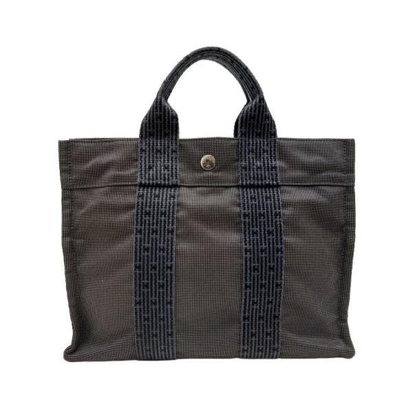 極美品・エルメス エールライン トートPM グレー ハンドバッグ　新型 otakarado_hermes-5087