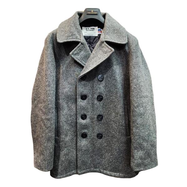 未使用品！Schott【ショット】740 メンズ ウール ピーコート サイズ38 Schott N.Y.C ショット「未使用品」740 メンズ ウール