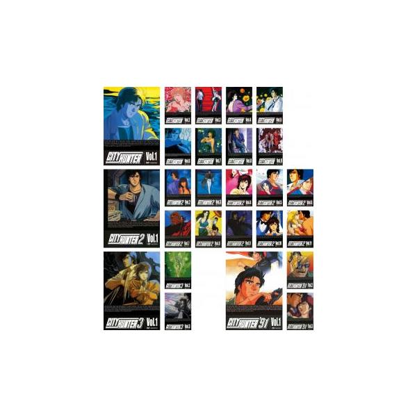 CITY HUNTER シティーハンター 全26枚 シーズン 1、2、3、91 レンタル落ち 全巻セット 中古 DVD