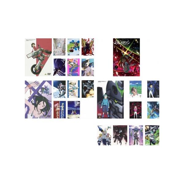 交響詩篇 エウレカセブン 全23枚 + ポケットが虹でいっぱい+ AO レンタル落ち 全巻セット 中古 DVD