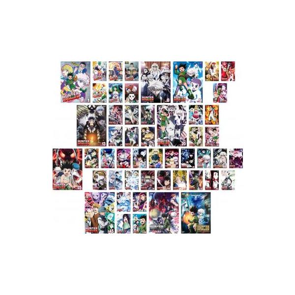 HUNTER×HUNTER ハンター 全51枚 TV版全49巻 + 劇場版 緋色の幻影、The