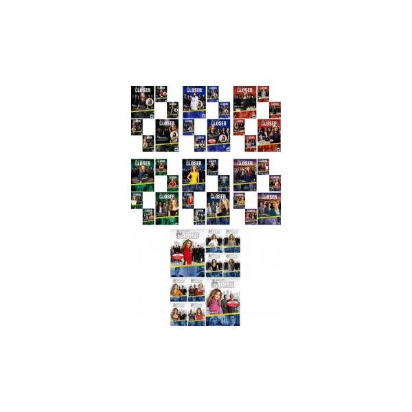 ケース無::クローザー 全46枚 シーズン 1、2、3、4、5、6、ファイナル レンタル落ち 全巻セット 中古 DVD