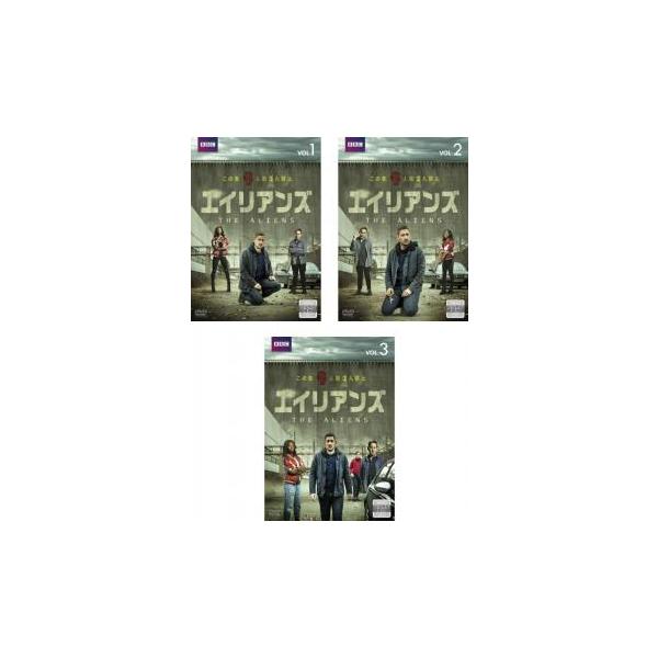 ケース無::エイリアンズ 全3枚 第1話〜第6話 最終【字幕】 レンタル落ち 全巻セット 中古 DVD
