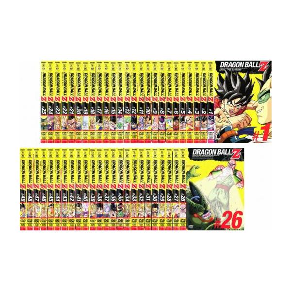 DRAGON BALL Z ドラゴンボール Z 全49枚 EPISODE001〜EPISODE291 レンタル落ち 全巻セット 中古 DVD