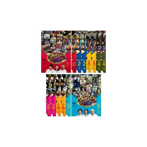 クレイジージャーニー 全14枚 1〜7 レンタル落ち 全巻セット 中古 DVD