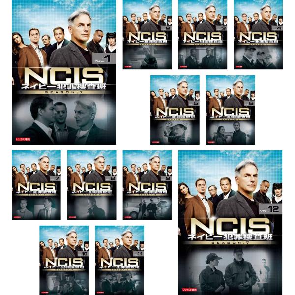 ケース無::NCIS ネイビー 犯罪捜査班 シーズン7 全12枚 第139話〜第162話 最終 レンタル落ち 全巻セット 中古 DVD