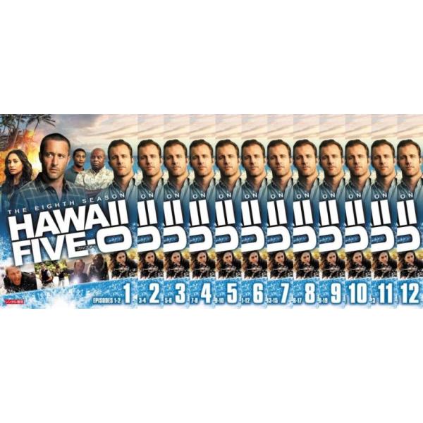 ケース無::Hawaii Five-0 シーズン8 全12枚 第1話〜第25話 最終 レンタル落ち 全巻セット 中古 DVD